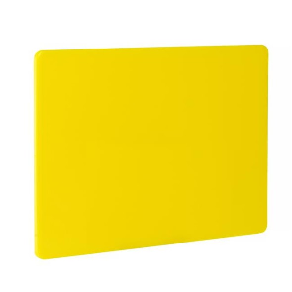 Deska do krojenia HACCP 600x400, HENDI, żółty, 600x400mm, Prostokątny 827154
