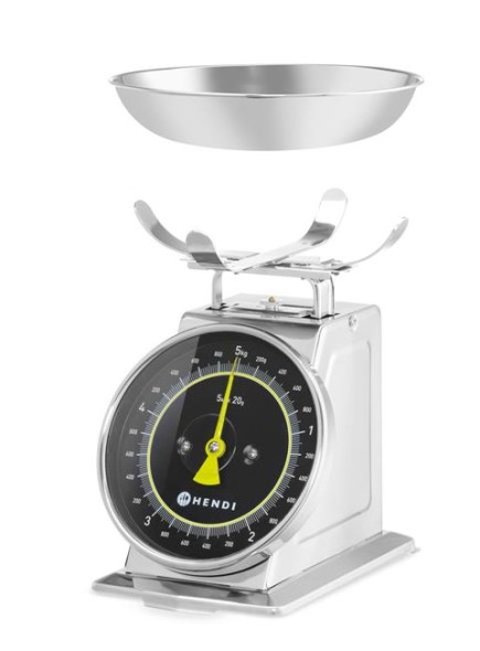 Waga kuchenna z szalką, HENDI, 207x231x(H)254mm Wariant podstawowy