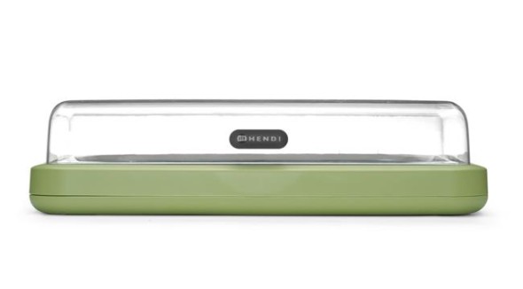 Witrynka chłodząca UNIQ, HENDI, designed by Robert Bronwasser, GN 1/1, zielony, 593x389x(H)147mm, Prostokątny 871928