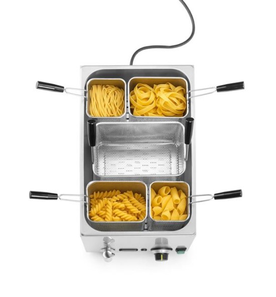 Urządzenie do gotowania makaronu, HENDI, 25L, 220-240V/3500W, 601x326x(H)279mm Wariant podstawowy