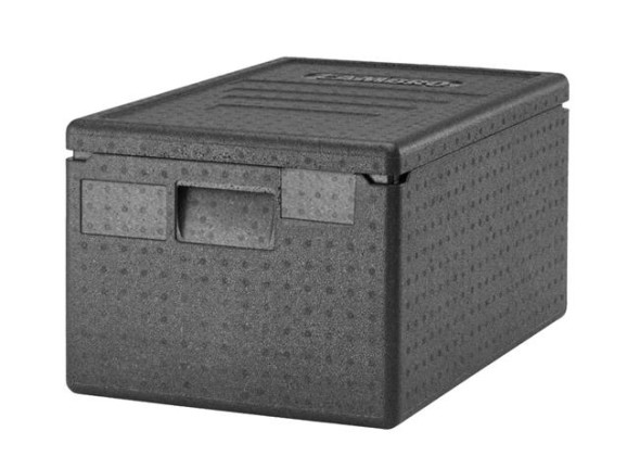 Pojemnik termoizolacyjny Cam GoBox 46 L, Cambro, GN 1/1, czarny, 600x400x(H)316mm Kod: EPP180110