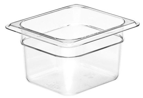 Przejdź do produktu Pojemnik GN 1/6 Camwear Cambro – Poliwęglan, 1.5L, 162x176x(H)100mm,