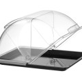 Witrynka roll-top, HENDI, GN 1/2, czarny, 325x265mm, Prostokątny 427569