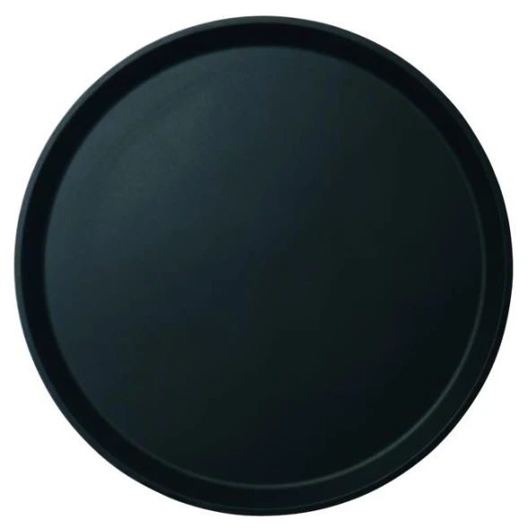Taca do serwowania CAMBRO CAMTREAD® okrągła, antypoślizgowa czarna, śr. 355 mm