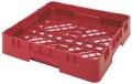 Kosz uniwersalny CAMBRO CAMRACK® 500×500 mm do zmywarek Żurawinowy
