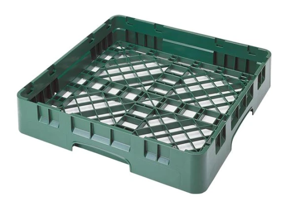 Kosz uniwersalny CAMBRO CAMRACK® 500×500 mm do zmywarek Zielony