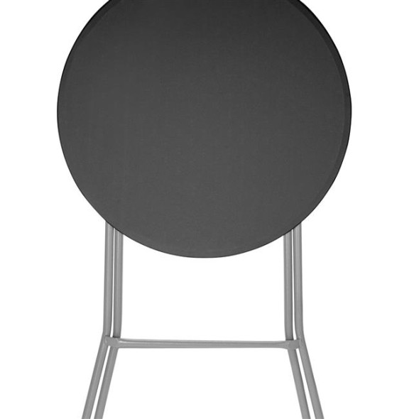 Stolik koktajlowy, AmerBox, czarny, ?800x(H)1100mm, Okrągły 811047