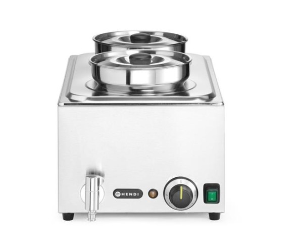 Zestaw: Bemar HENDI Ranger + 2x pojemnik 4L z pokrywką, HENDI, 8L, 220-240V/1000W, 604x332x(H)315mm 201473