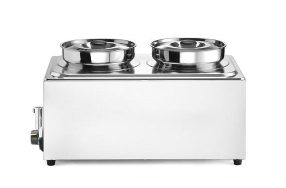 Zestaw: Bemar HENDI Ranger + 2x pojemnik 4L z pokrywką, HENDI, 8L, 220-240V/1000W, 604x332x(H)315mm 201473