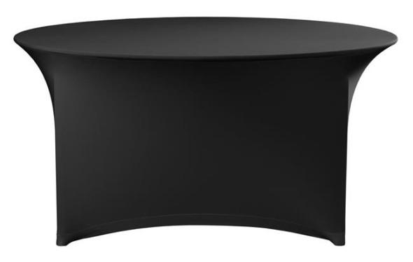 Obrus okrągły, HENDI, 810996, czarny, śr. 1500x(H)760mm 814529