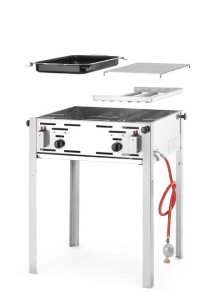Grill-Master Maxi 50/50, HENDI, 11kW, 850x675x(H)600mm 154540