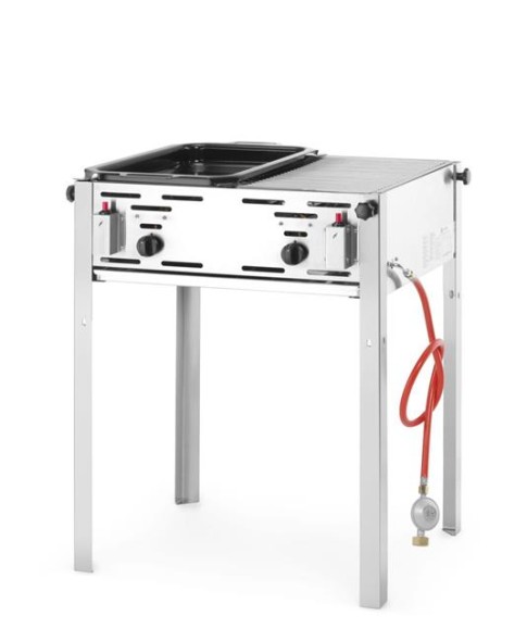 Grill-Master Maxi 50/50, HENDI, 11kW, 850x675x(H)600mm 154540