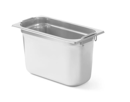 Pojemnik GN z chowanymi uchwytami, HENDI, Profi Line, GN 1/3, 3,9L, 325x176x(H)100mm 803264