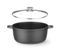 Garnek z powłoką nieprzywierającą, HENDI, 9L, 405x332x(H)138mm Wariant podstawowy