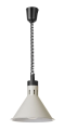 Lampa do podgrzewania potraw wisząca, stożkowa, HENDI, biały, 230V/250W, ⌀275x(H)250mm 273937