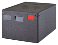 Pojemnik termoizolacyjny Cam GoBox ładowany od góry, 600x400 mm, Cambro, 80 l, 80L, czarny, 690x490x(H)370mm Kod: EPP4060T300110