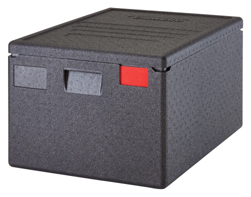 Pojemnik termoizolacyjny Cam GoBox ładowany od góry, 600x400 mm, Cambro, 80 l, 80L, czarny, 690x490x(H)370mm Kod: EPP4060T300110
