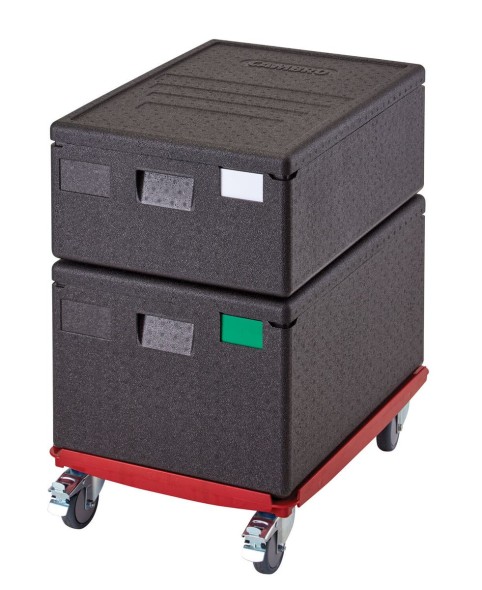 Pojemnik termoizolacyjny Cam GoBox ładowany od góry, 600x400 mm, Cambro, 80 l, 80L, czarny, 690x490x(H)370mm Kod: EPP4060T300110