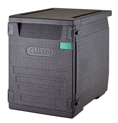 Pojemnik termoizolacyjny CAMBRO Cam GoBox® ładowany od przodu, 600x400 mm 126 l, z 9-ma prowadnicami EPP4060F9R110
