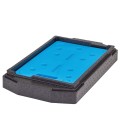 Pojemnik termoizolacyjny CAMBRO Cam GoBox® ładowany od przodu, 600x400 mm 126 l, z 9-ma prowadnicami EPP4060F9R110