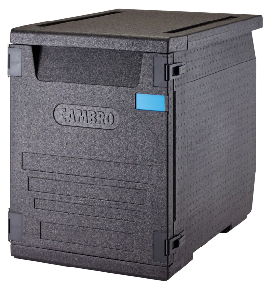 Pojemnik termoizolacyjny CAMBRO Cam GoBox® ładowany od przodu, 600x400 mm 126 l, z 6-ma prowadnicami EPP4060F6R110