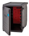 Pojemnik termoizolacyjny CAMBRO Cam GoBox® ładowany od przodu, 600x400 mm 126 l, z 6-ma prowadnicami EPP4060F6R110