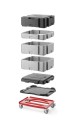 Pojemnik termoizolacyjny wielofunkcyjny Cam GoBox®, Cambro, szary EPPMFBE122110