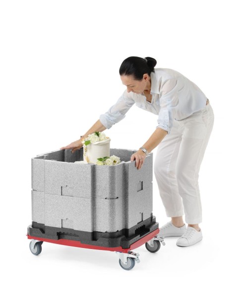 Pojemnik termoizolacyjny wielofunkcyjny Cam GoBox®, Cambro, szary EPPMFBE122110