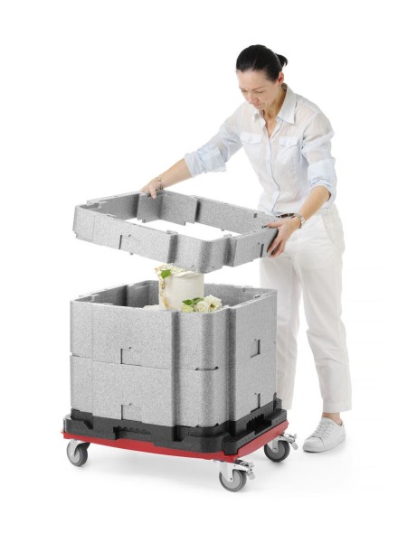 Pojemnik termoizolacyjny wielofunkcyjny Cam GoBox®, Cambro, szary EPPMFBE122110