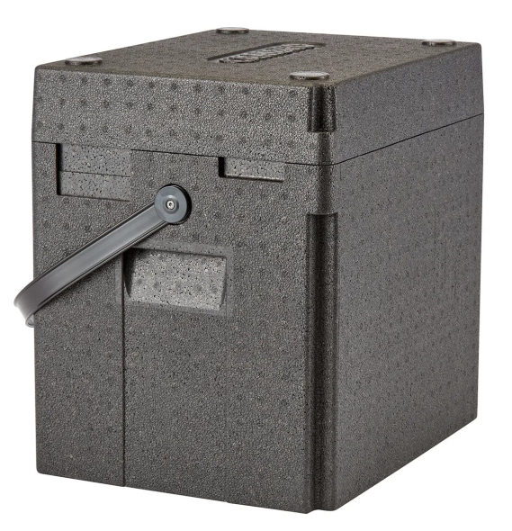 Pojemnik termoizolacyjny CAMBRO Cam GoBox® na napoje, ładowany od góry, z paskiem na ramię 35l EPPBEVBKST110