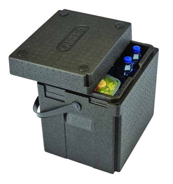 Pojemnik termoizolacyjny CAMBRO Cam GoBox® na napoje, ładowany od góry, z paskiem na ramię 35l EPPBEVBKST110