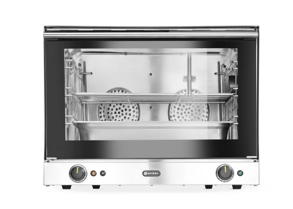 Piec konwekcyjny z nawilżaniem H100S, HENDI, GN 1/1, 230V/3500W, 699x608x(H)550mm 229880