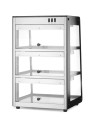 Witryna grzewcza nastawna, HENDI, czarny, 220-240V/500W, 472x447x(H)775mm 273760