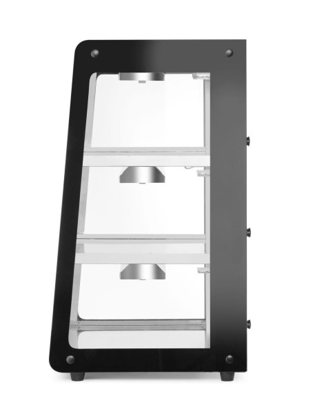 Witryna grzewcza nastawna, HENDI, czarny, 220-240V/500W, 472x447x(H)775mm 273760