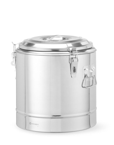 Przejdź do produktu Termos do transportu żywności, HENDI, Kitchen Line, 19L, ⌀350x(H)400mm 