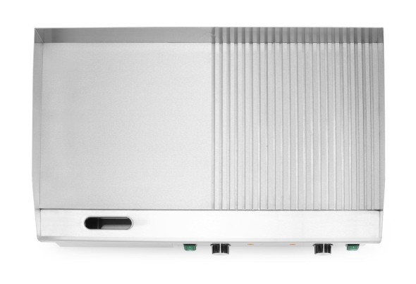 Płyta grillowa w połowie żebrowana, HENDI, Budget Line, 1/2 gładka, 1/2 ryflowana, 400V/4400W, 720x460x(H)241mm