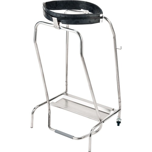 Przejdź do produktu Stojak na worek na odpady, 120 l,  z kółkami  430x530x(H)960 mm