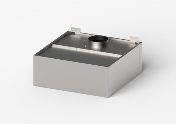 Okap skrzyniowy, skręcany, Gredil, 1010x1000x400