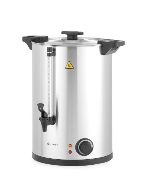 Warnik do wody o pojedynczych ściankach, HENDI, 20L, 220-240V/2500W