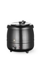 Kociołek do zupy, HENDI, Kitchen Line, 8L, czarny