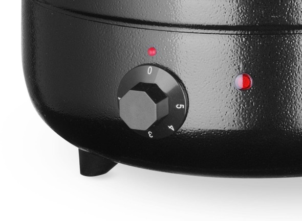 Kociołek do zupy, HENDI, Kitchen Line, 8L, czarny