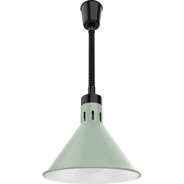 Lampa do podgrzewania potraw wisząca, zielona, Stalgst